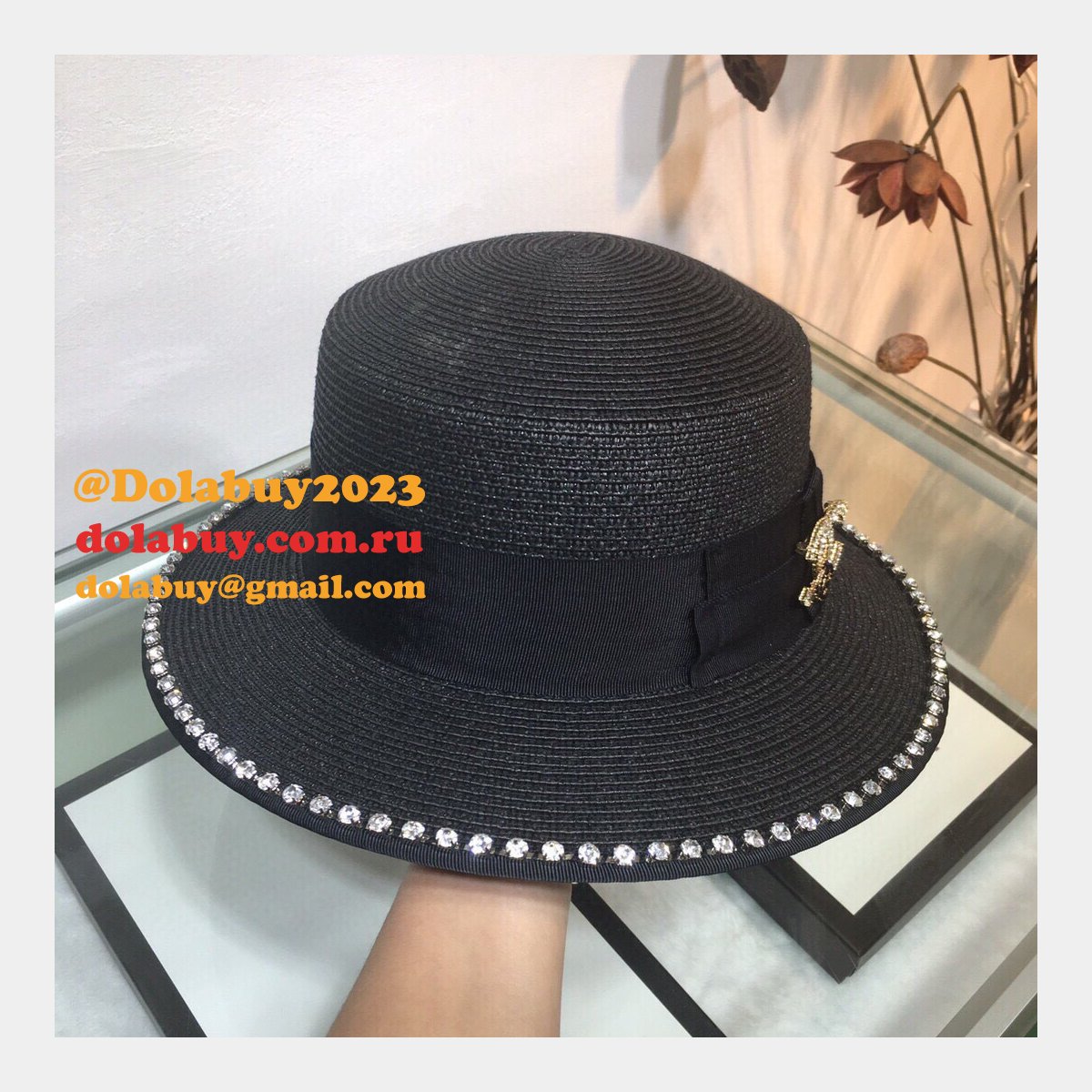 Luxury CC Replica Top 2020 hat black
