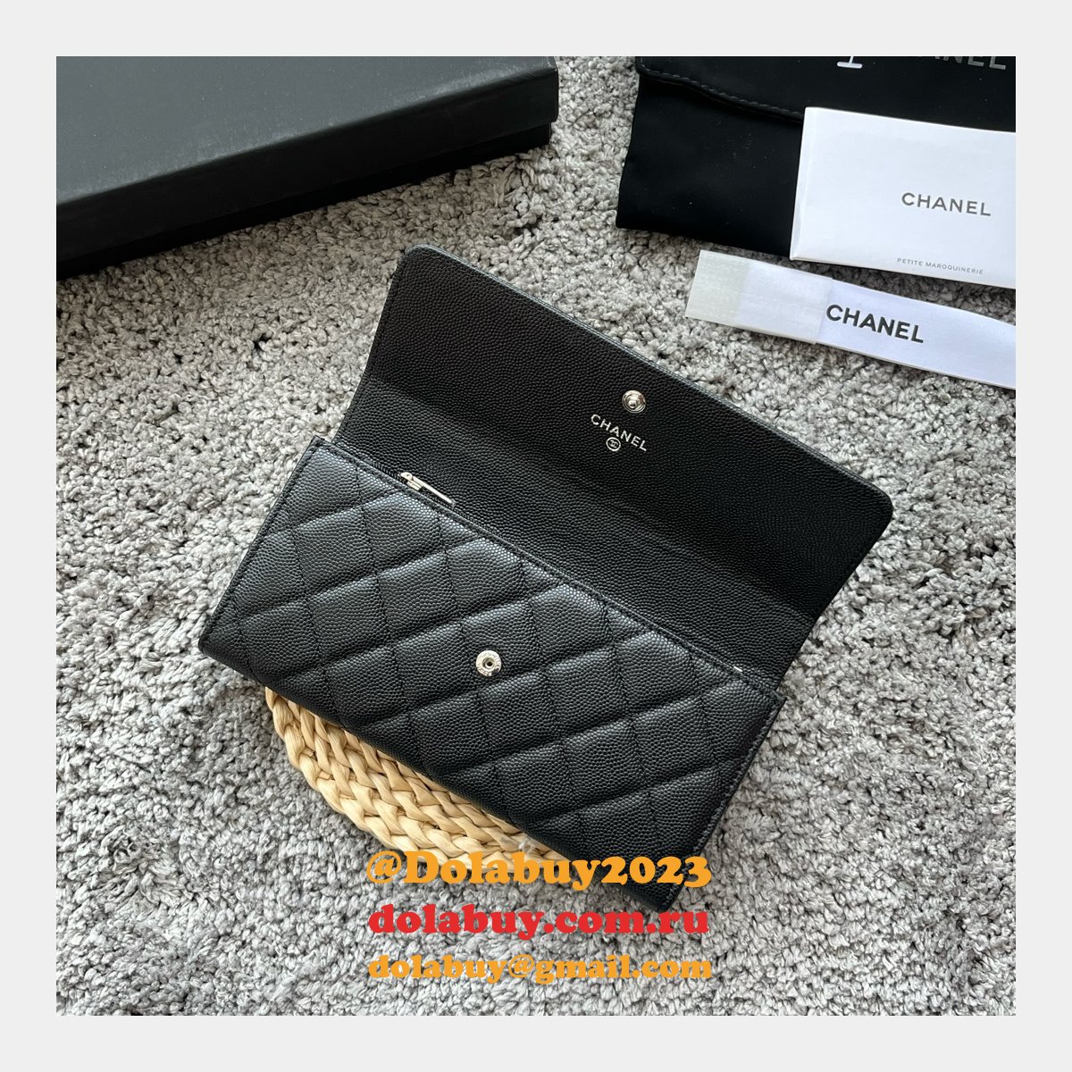 High Quality 7 Star Zipped Coin Purse AP3840 & AP3830 Replica Wallets