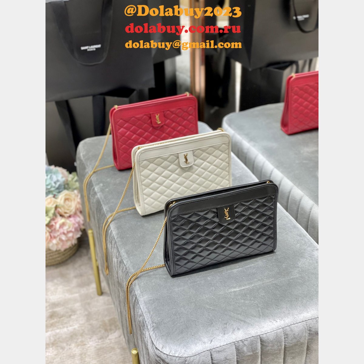 Saint Laurent Replica Top Quality 657361 Shoulder Bags Women
