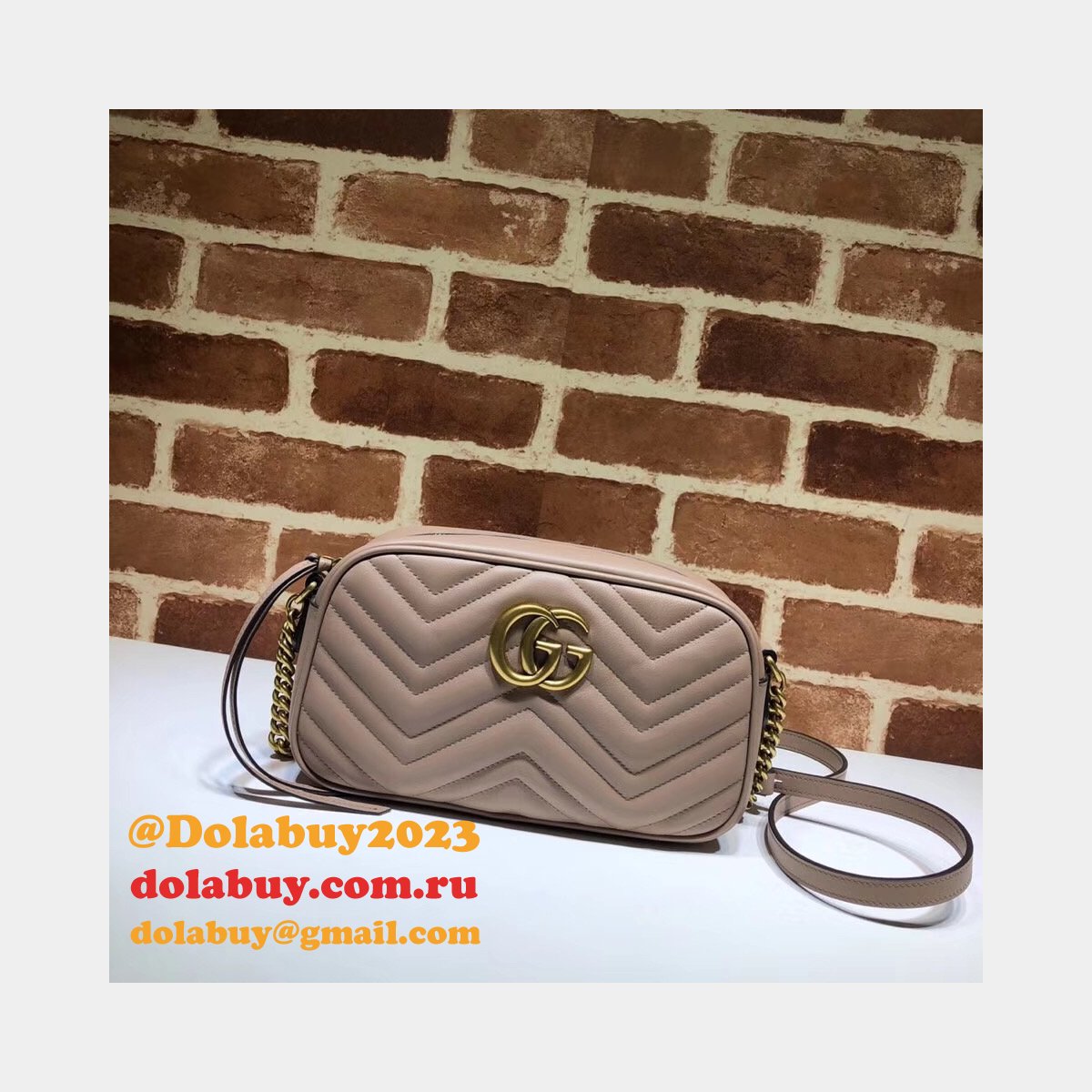 luxury G*u*i fake 447632 gg marmont crossbody bags for women
