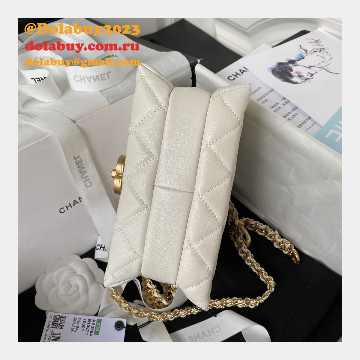 Designer Perfect AS3984 Matelasse Flap Replica Bag