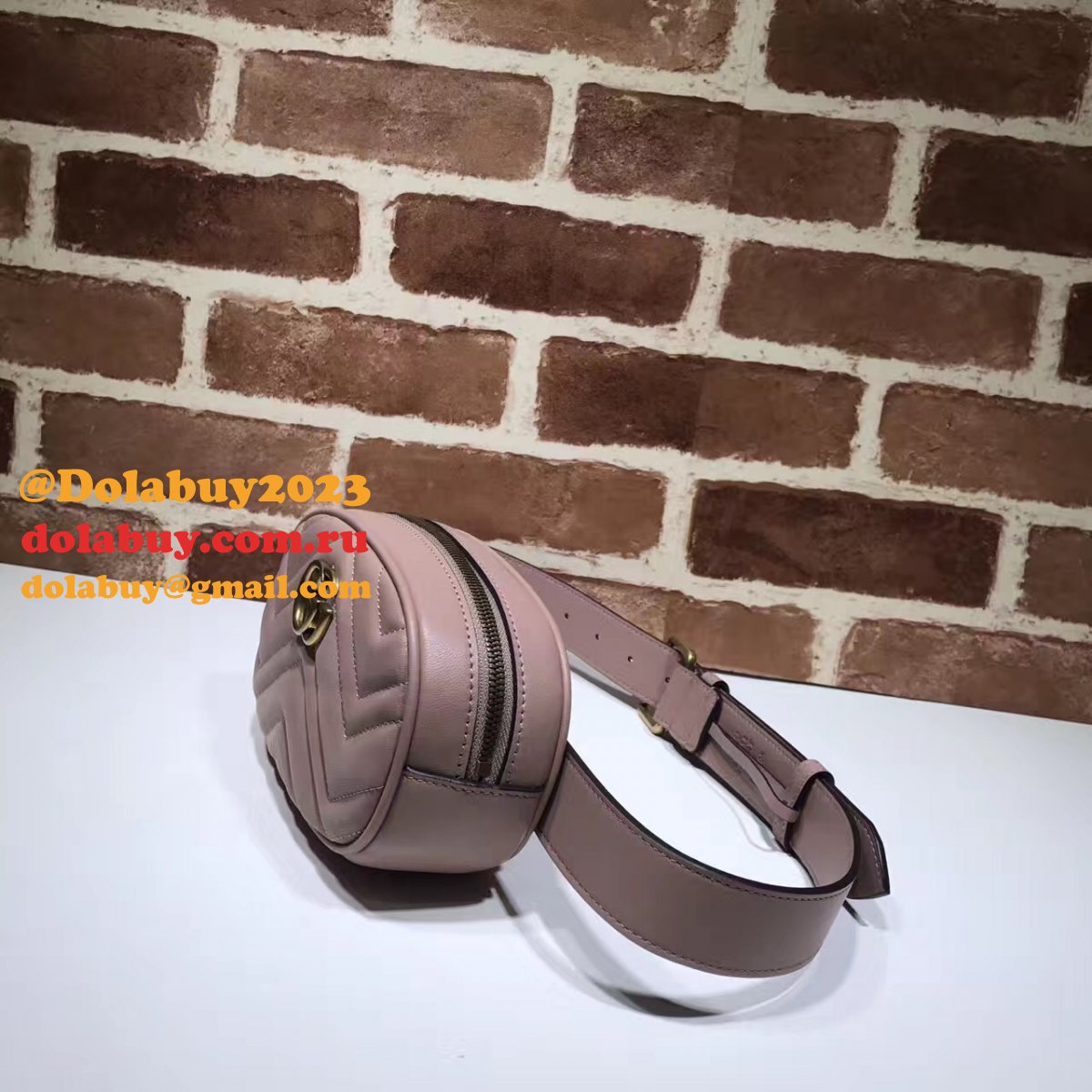 best 476434 G*u*i gg marmont matelassé leather belt bag