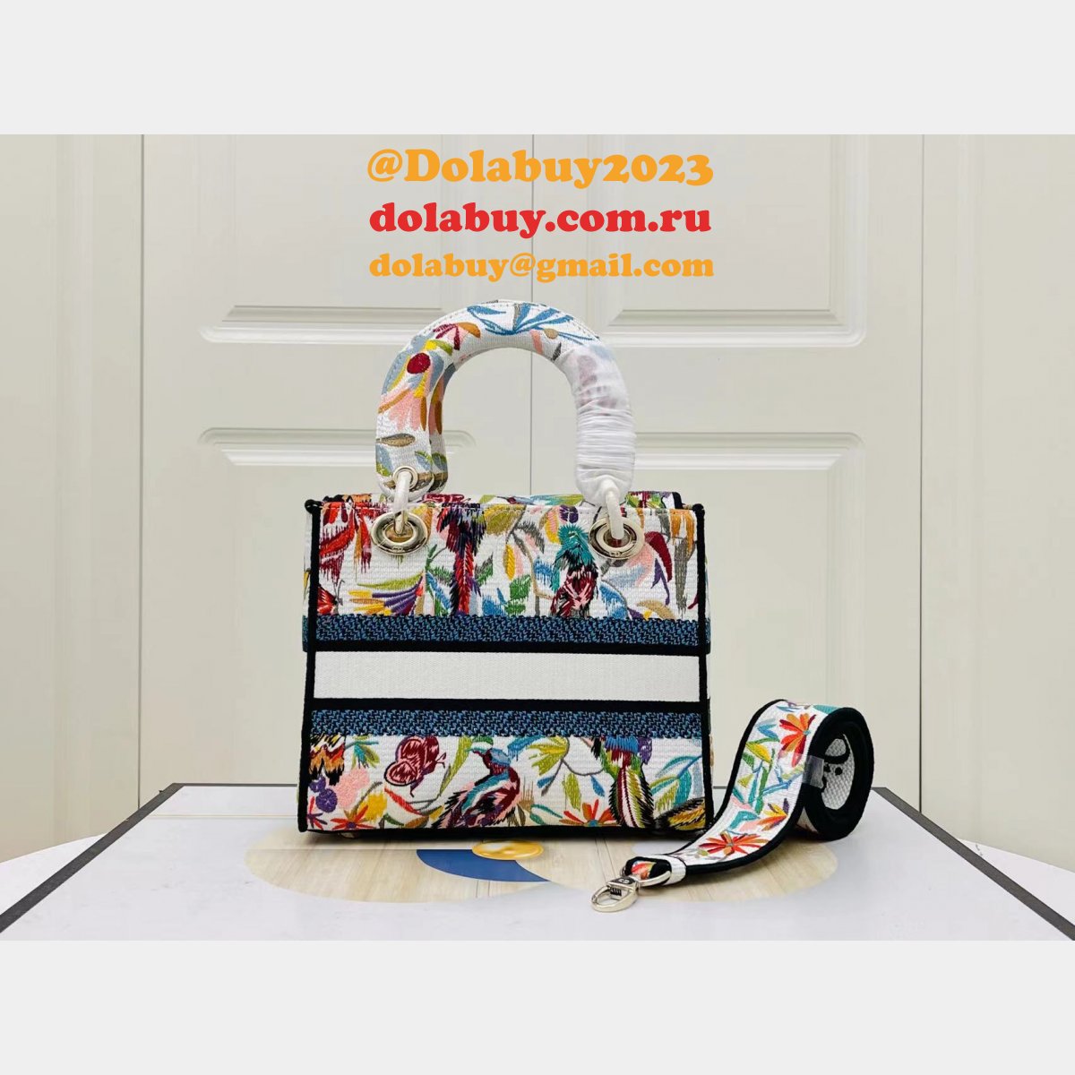 Top Quality DIOR D-Lite 24CM WOMEN BAG 2024