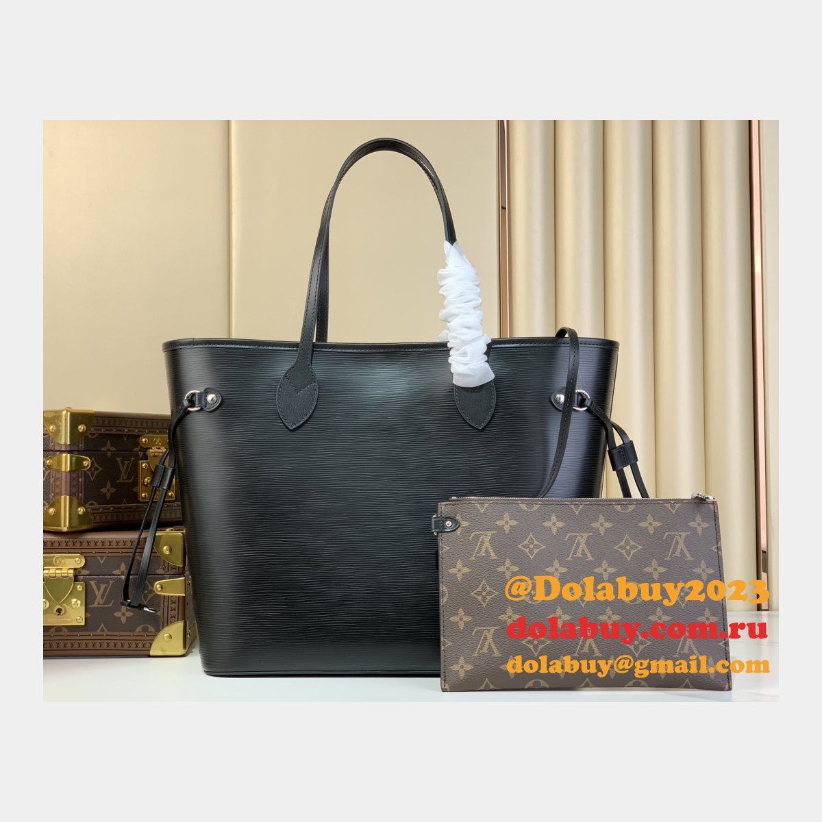 Outlet Louis Vuitton Replica Tote Neverfull M11930 M12755 Bag