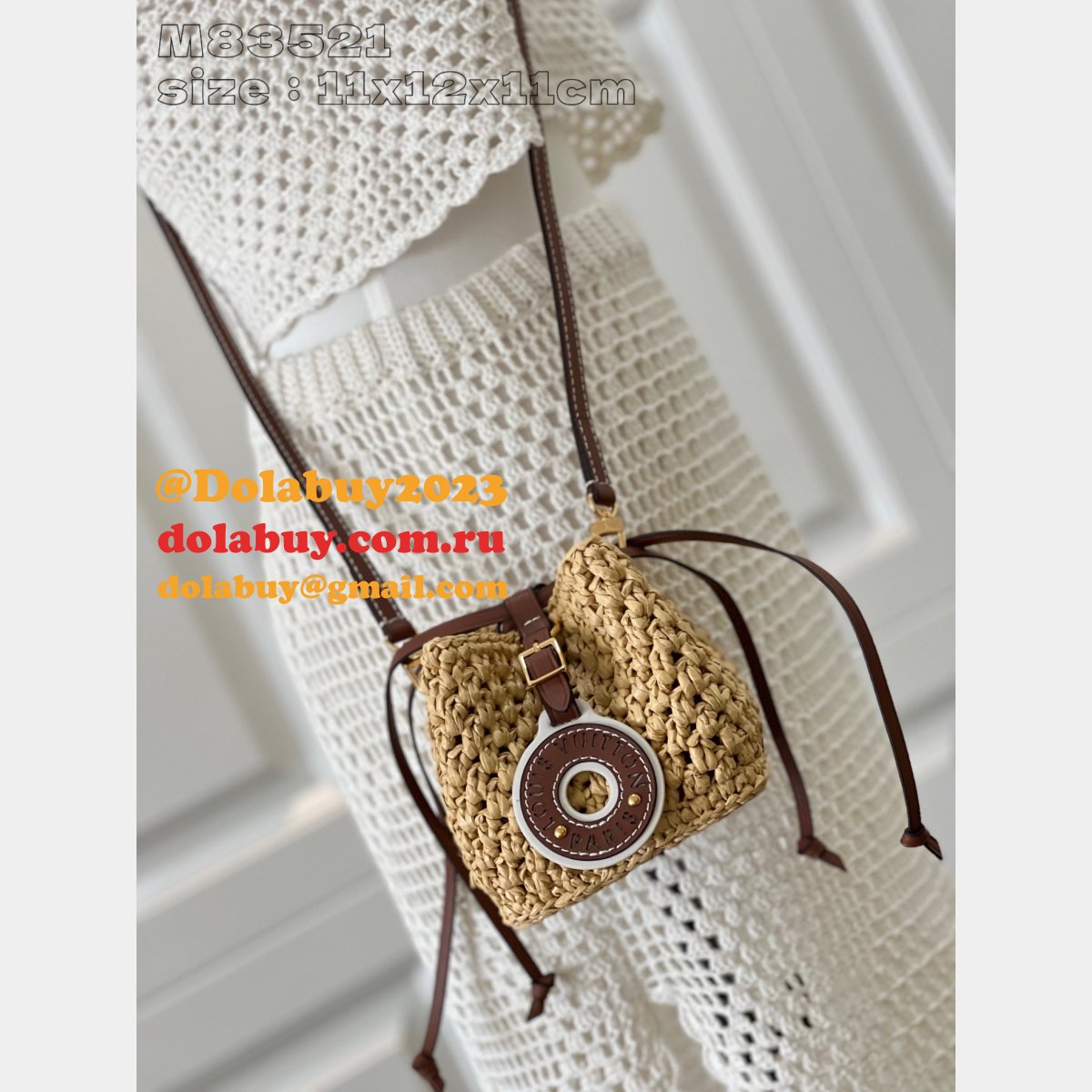 Louis Vuitton Noé Purse Replica M83521 LV By The Pool Bag