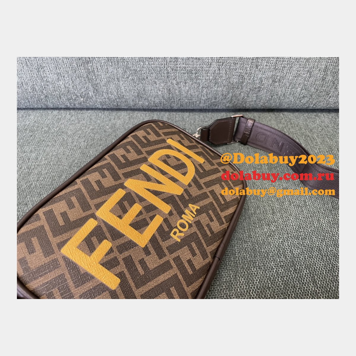 replica luxury & designer 8587 F**di camera bags