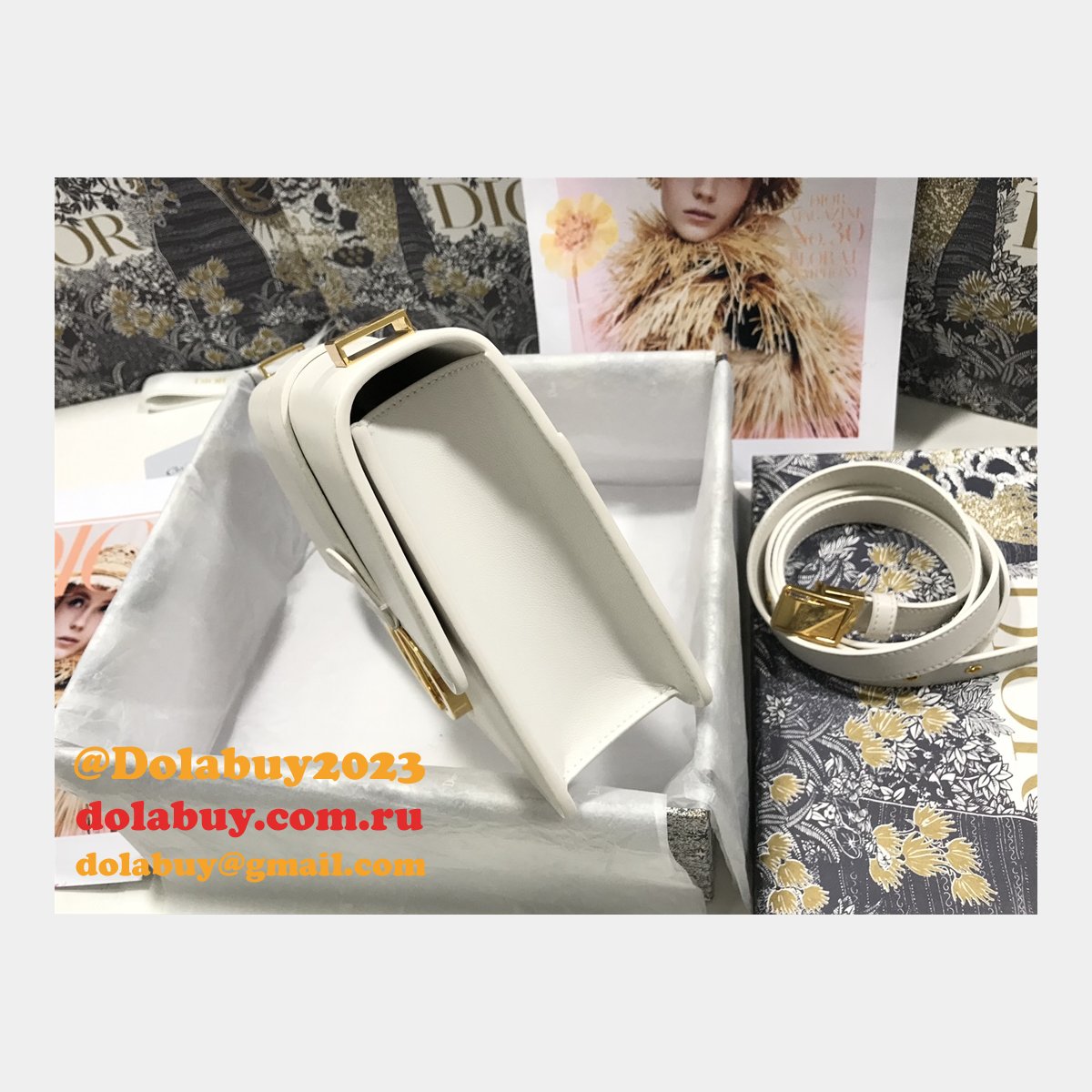 REPLICA DIOR MONTAIGNE 24CM BIG BOX BAG