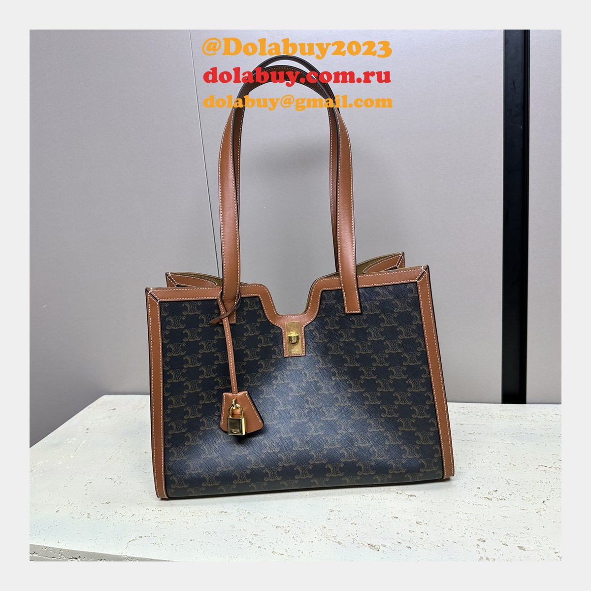 Wholesale Cabas 16 In Smooth 112583 Celine Knockoff Bag