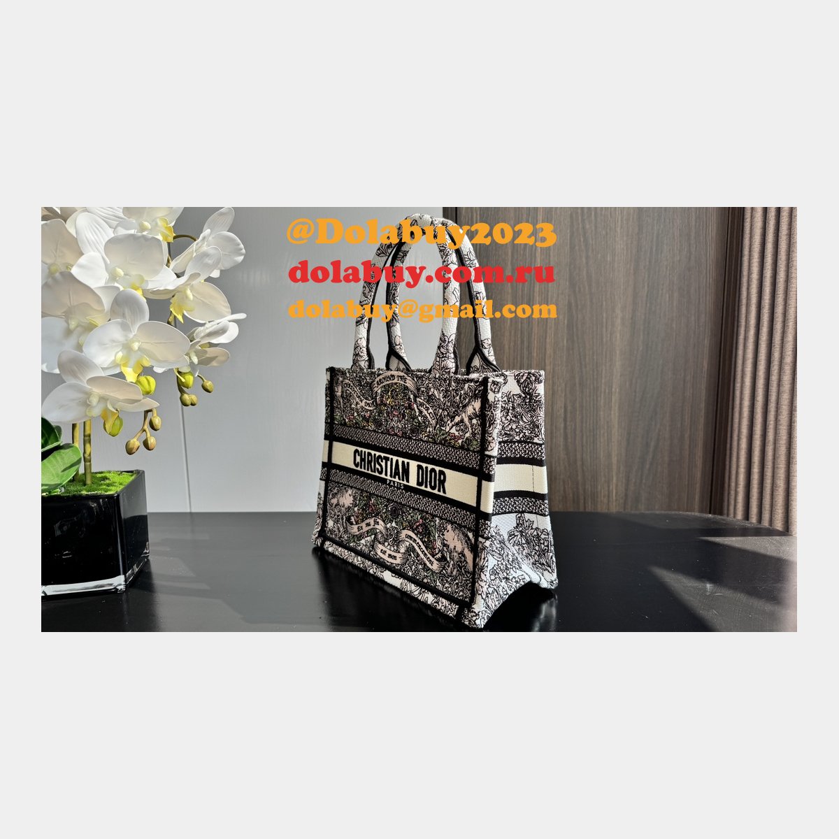Replica Christian Dior Book Tote 2025 1:1 Mirror Bag