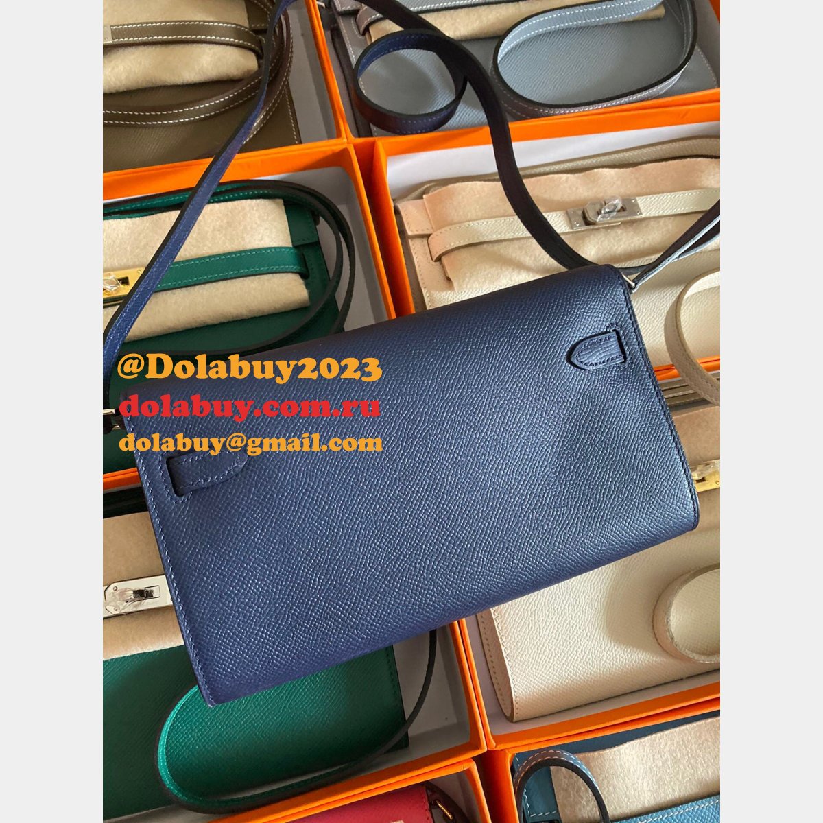 Luxury KELLY WOC CUSTOMIZE BAG Top Quality