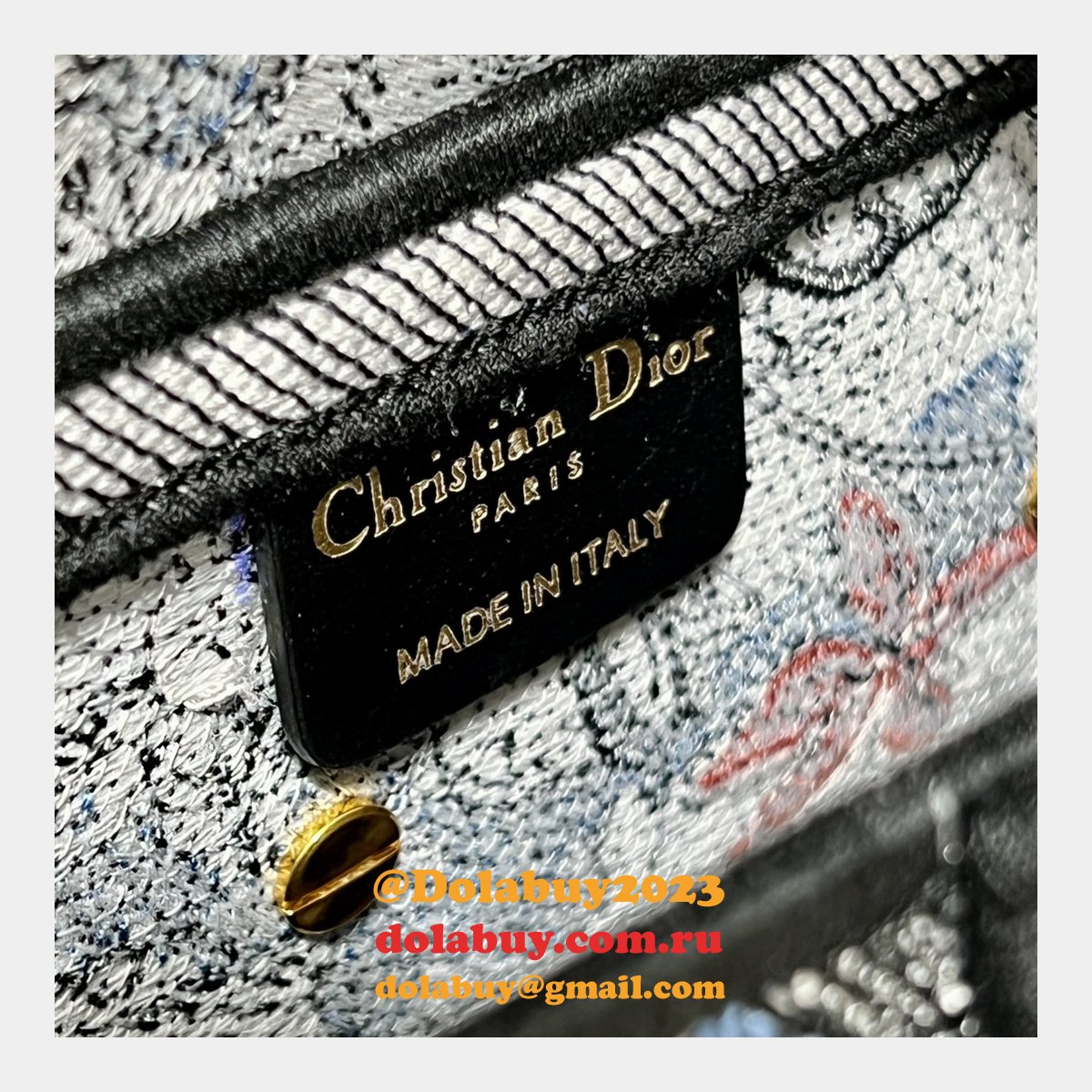 Christian Dior Selling High-quality Replica Oblique Saddle 9012/0446 Bag