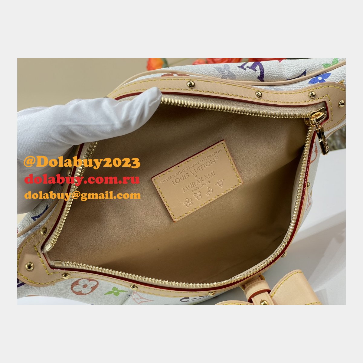 Louis Vuitton LV x TM High Rise Canvas Copy M13660 Women Bag