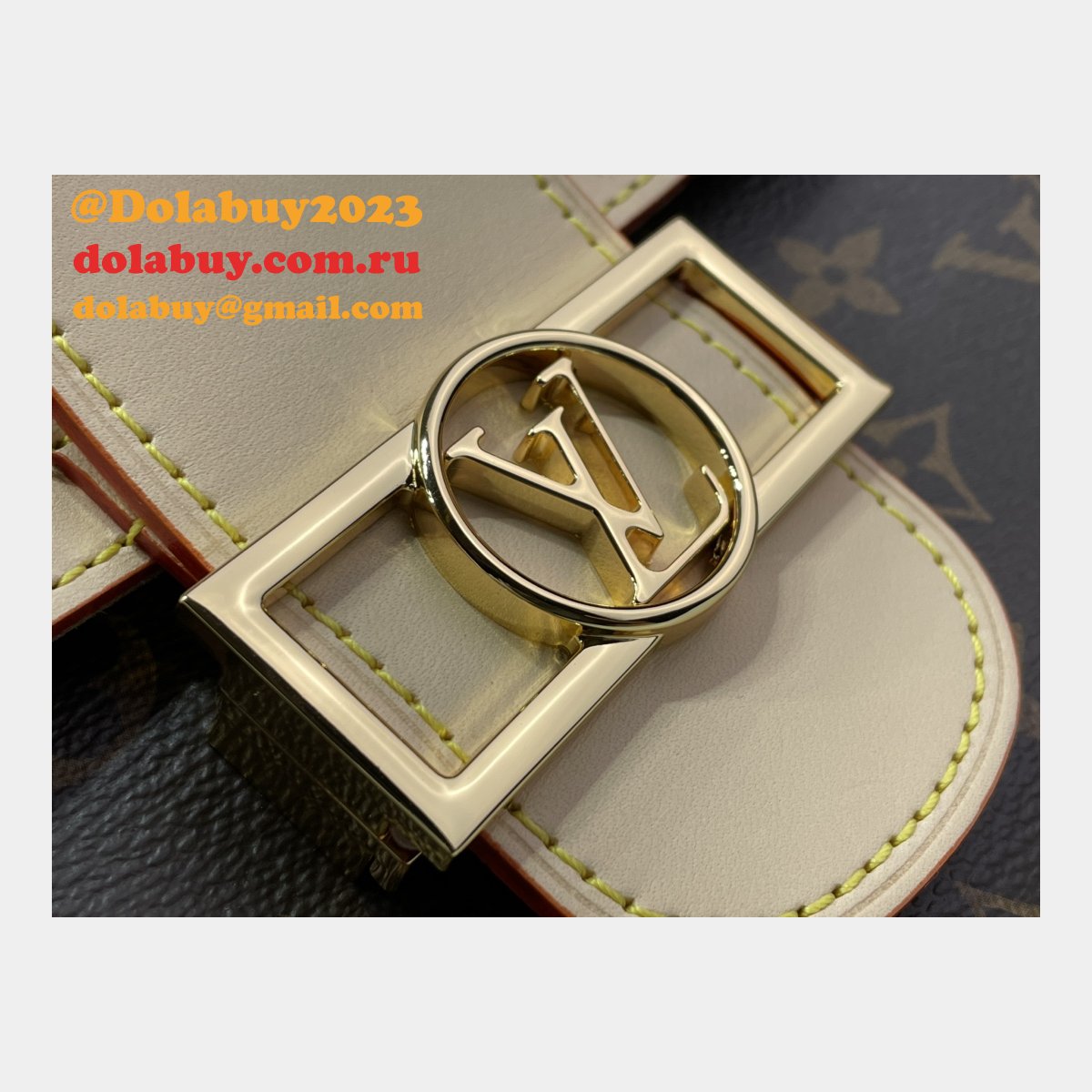 Luxury Dauphine Soft GM Monogram M47149 Louis Vuitton Replica Bag