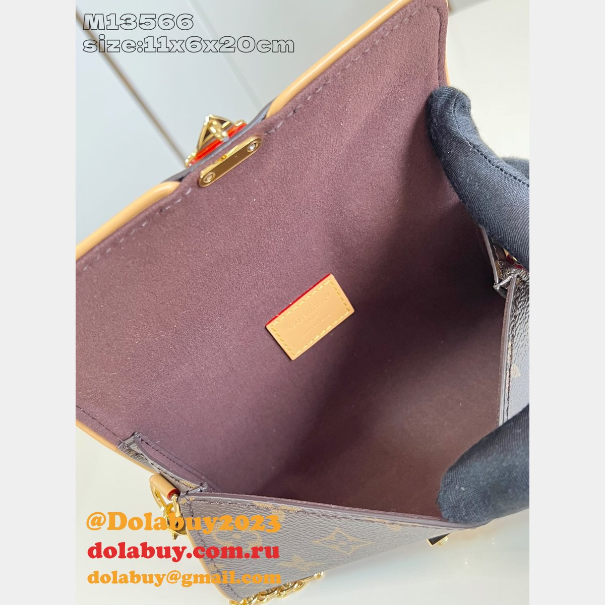 Louis Vuitton Pochette Camille M13566 Luxury Monogram Canvas Brown