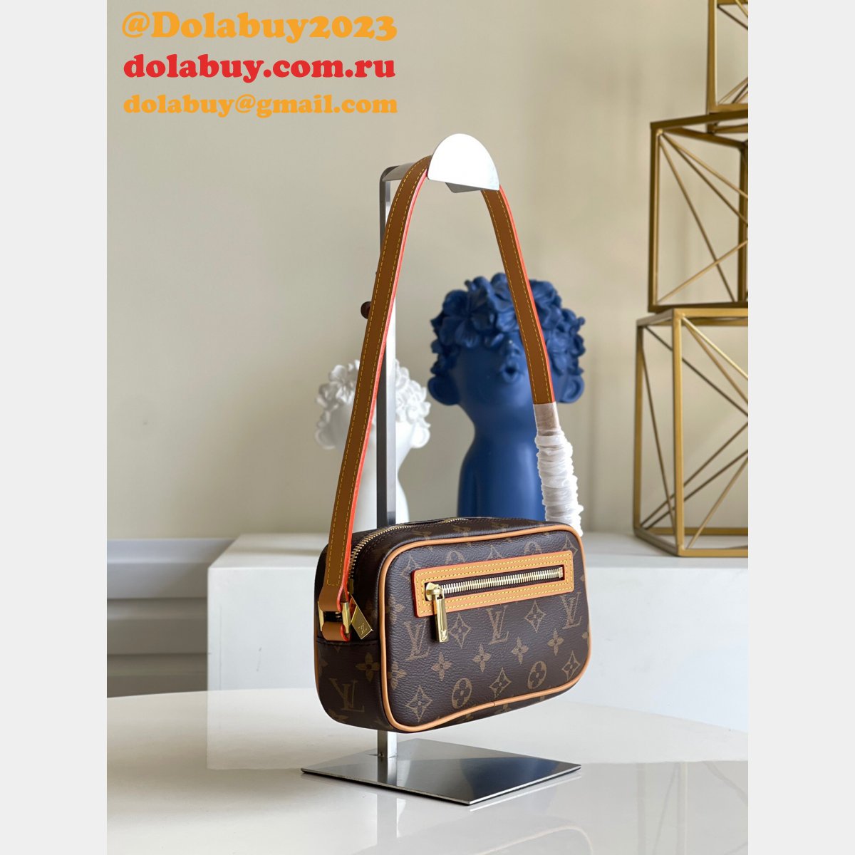 Designer Louis Vuitton AAA+ M51183 Shoulder Bag Pochette Cite Monogram