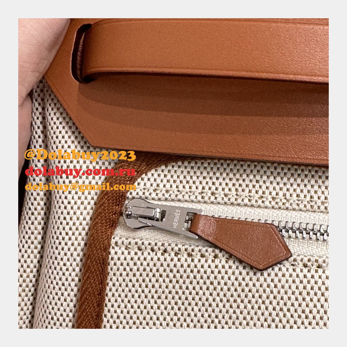 Replica Hermes Herbag Cabine Zip 31CM Pig-Nose Online Dolabuy Bags