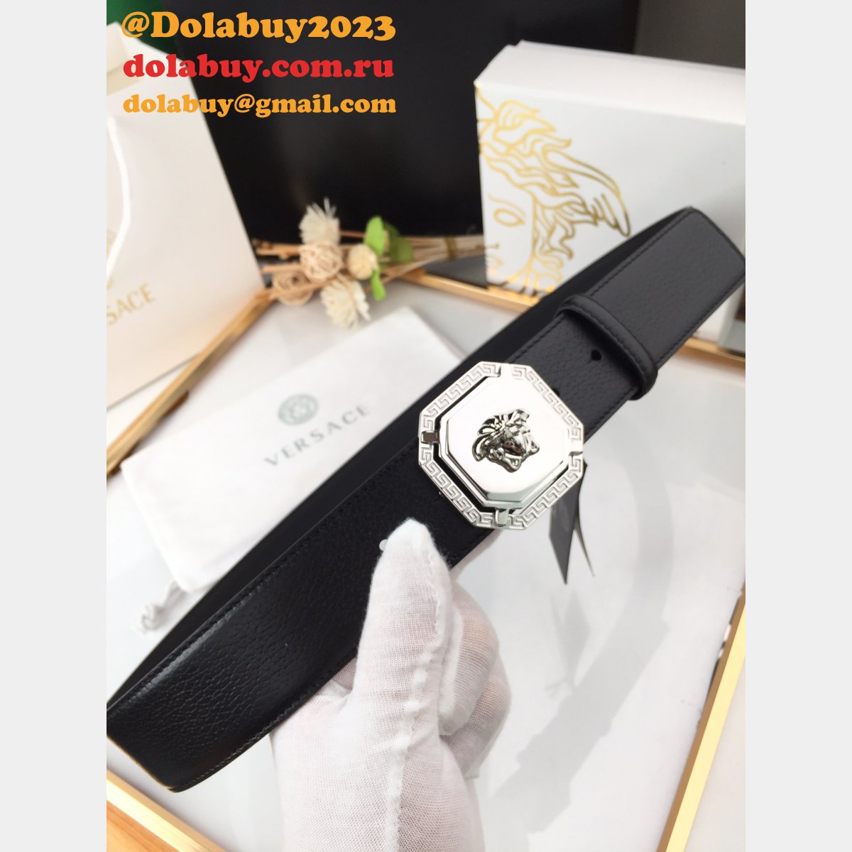 Top Quality Versace 40mm Best Belt For Sale