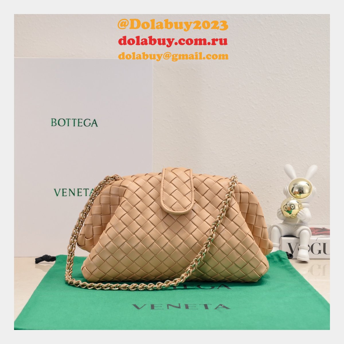 top quality b0tte*a Ven*ta teen lauren 1980 with chain