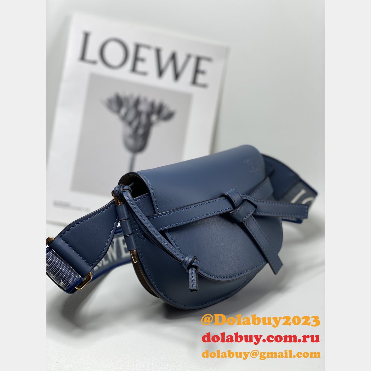 Top Quality Replica LOEWE Gate Dual 61824 MINI