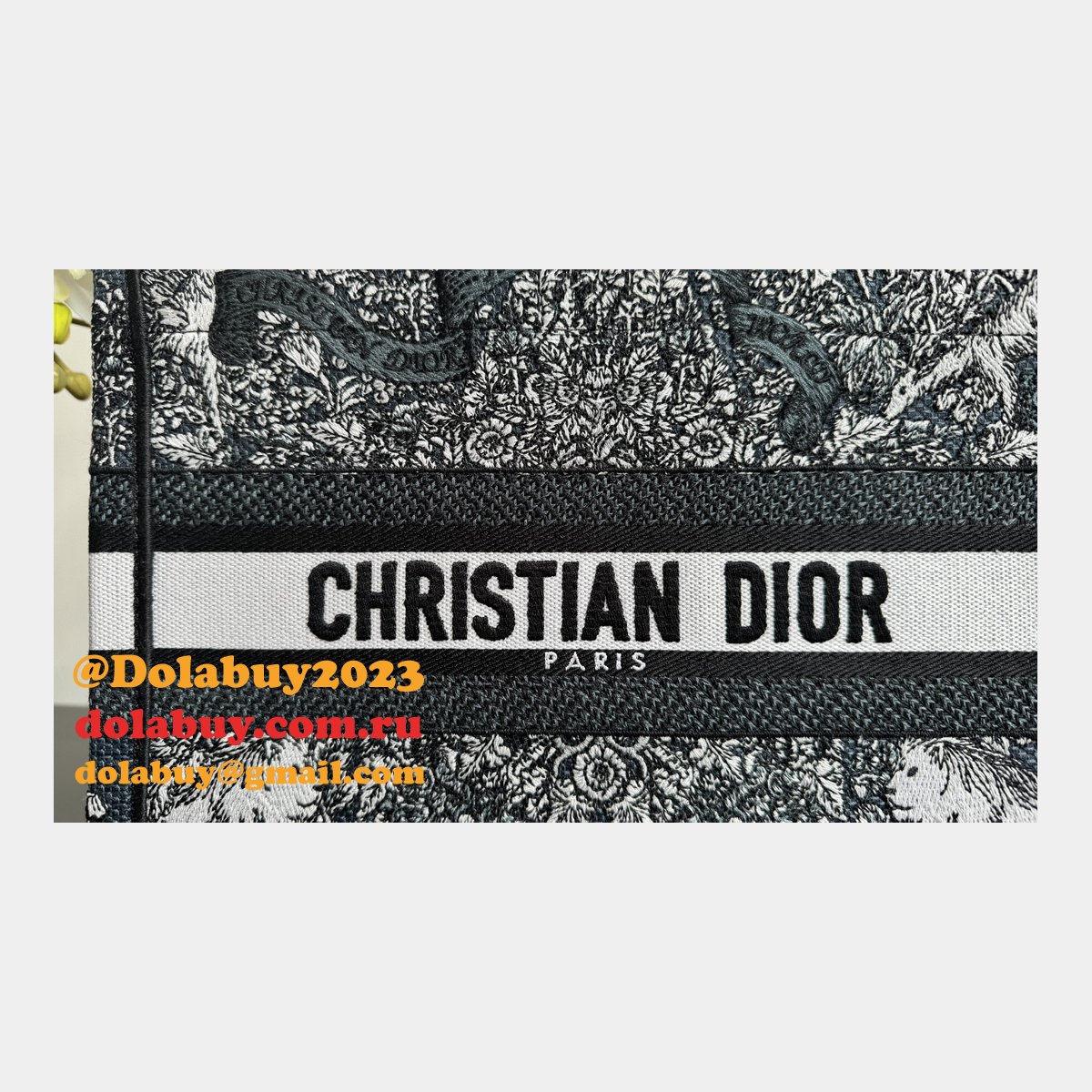 Buy Cheap Replica Bags Christian Dior CD Book Tote Online
