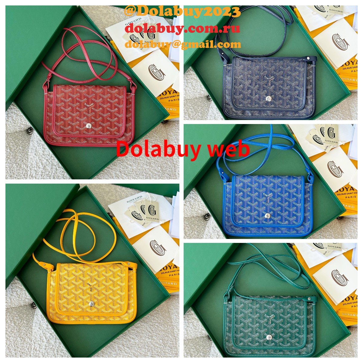 Highly Fake Goyard Saint Louis Piumet Handbags Online