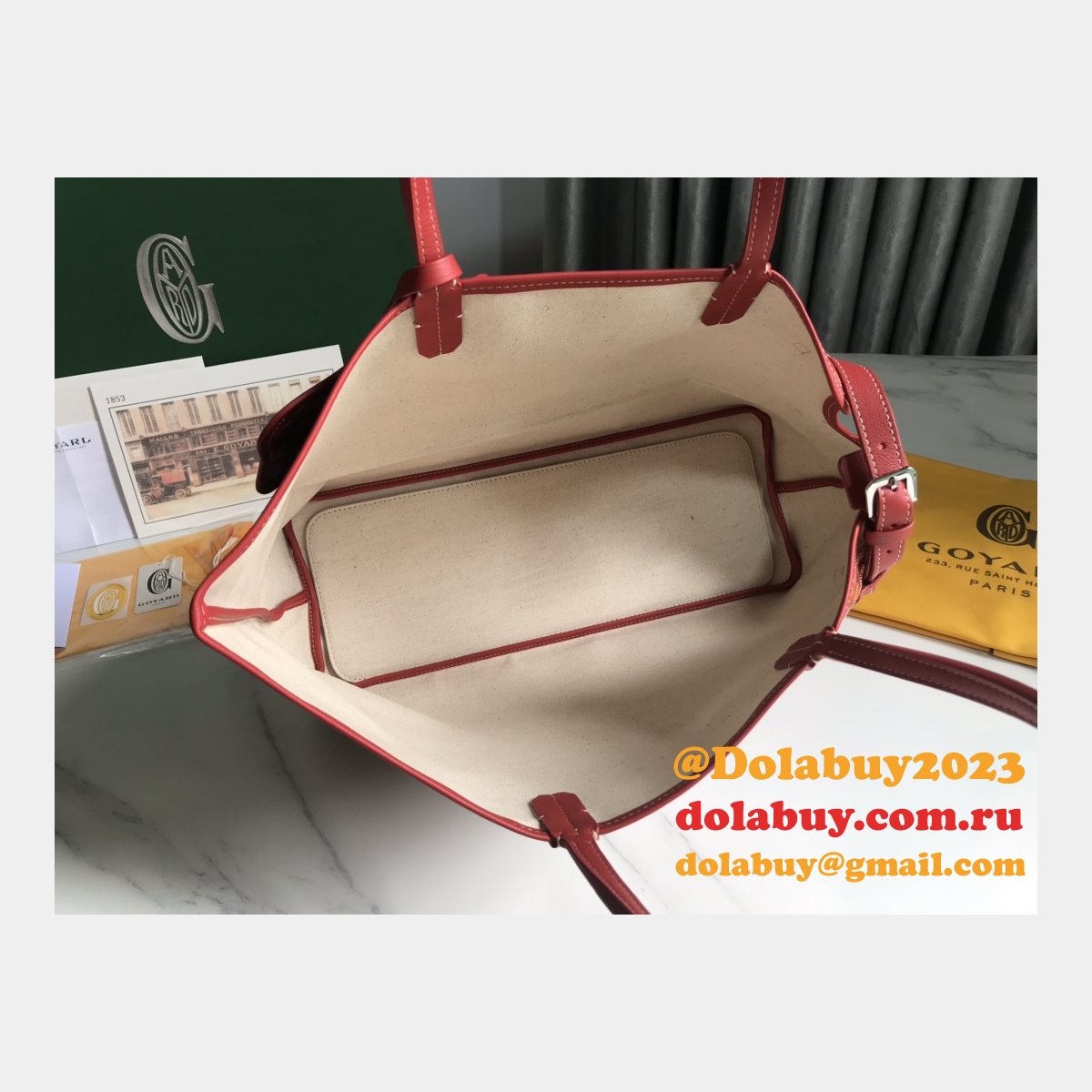 Top Quality Goyard Chien Gris & Pocket Pet bag