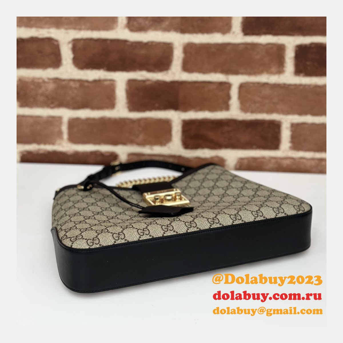 chain luxury best 795113 G*u*i padlock gg replicas shoulder bag