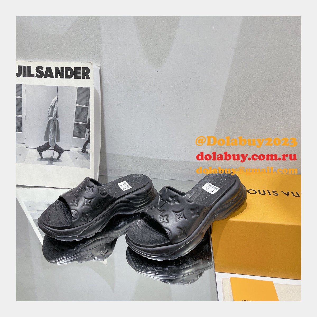 The Best Quality Waterfront Replica Louis Vuitton Shoes