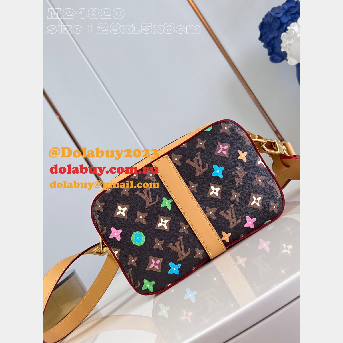 Louis Vuitton Inspired Envelope Messenger Father Day Gift M24820 Bag