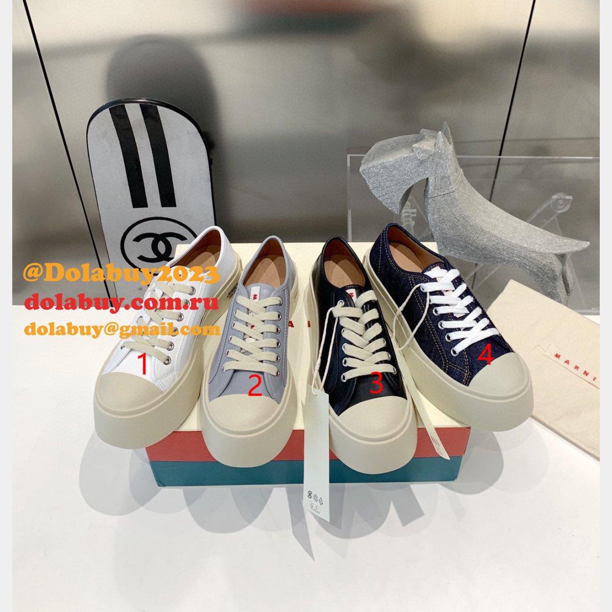 Replica Marni Loafers AAA+ Fashion Top Quality Shoes