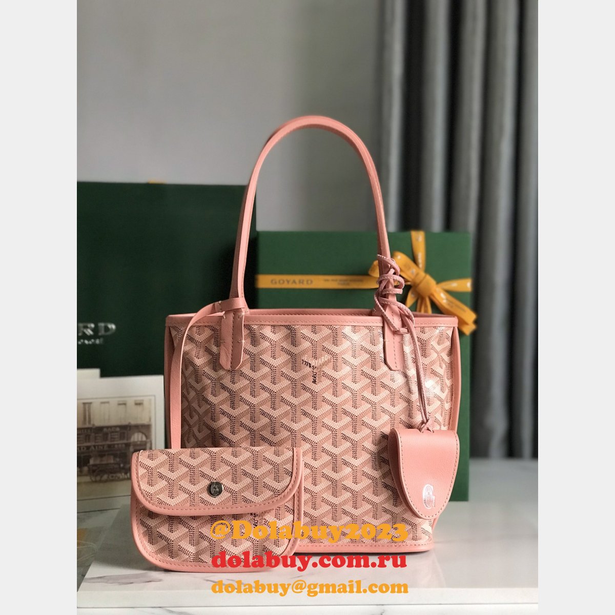 Shop High Quality Replica Saint Louis 020660 Goyard Handbag