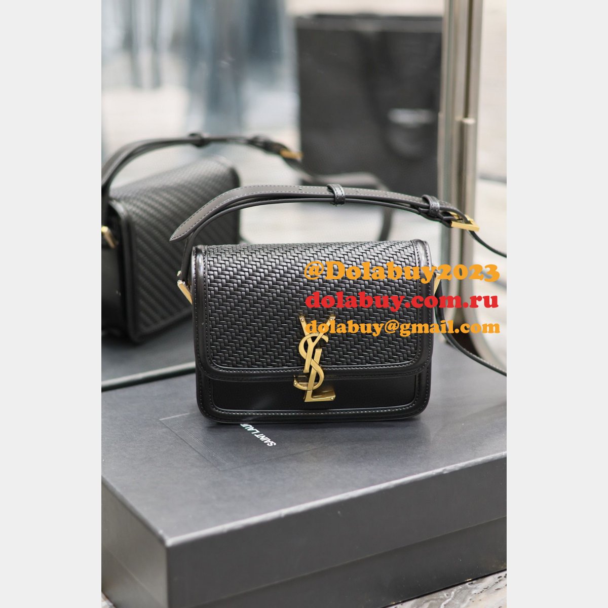 YSL-634306/634305 REPLICA RUE DE SOLFERINO BAG