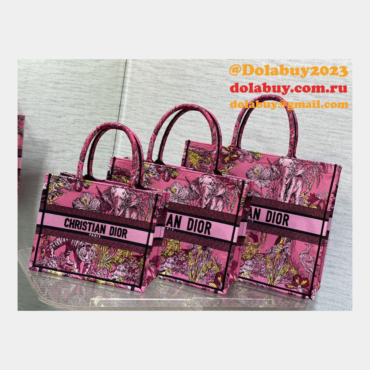 Dior CD Book Tote 1:1 Super Clone Replica Bag Online