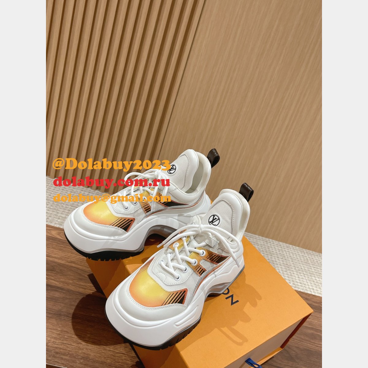 The Replicas Best Quality Louis Vuitton Cruise23 Archlight2.0 Shoes