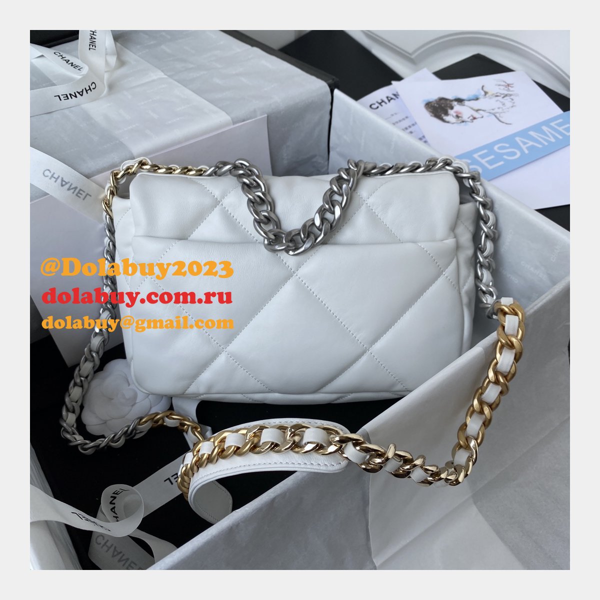 FASHION REPLICA PERFECT CC 19 FLAP BAG 26/30CM