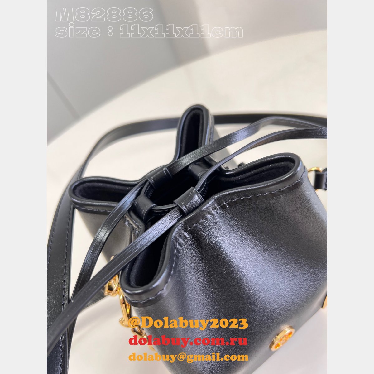 Online Only Top Replica Louis Vuitton NeoNoe M82886 Black Bag