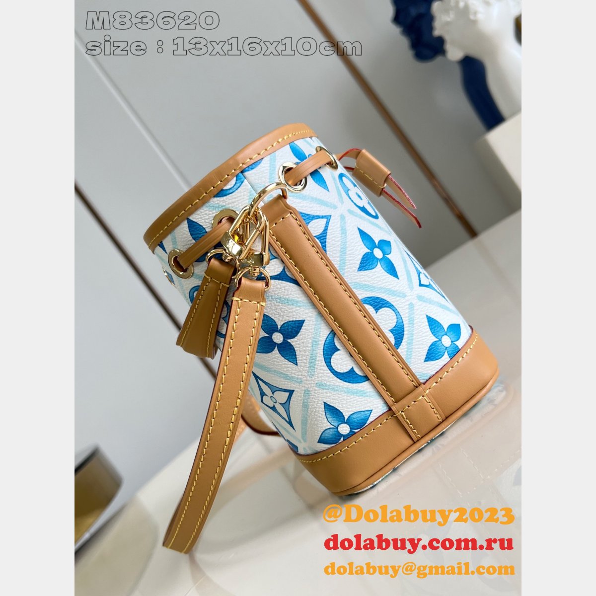 Copy Louis Vuitton 1:1 Mirror M83620 Nano Noé Designer Bag
