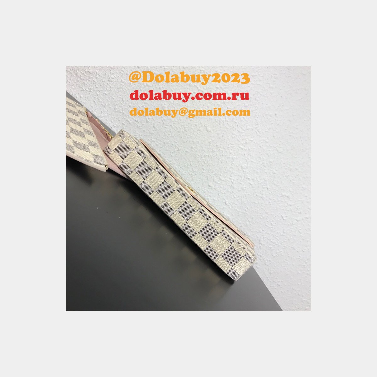 AAA+ Louis Vuitton Knockoff Monogram Canvas Felicie Chain M61276