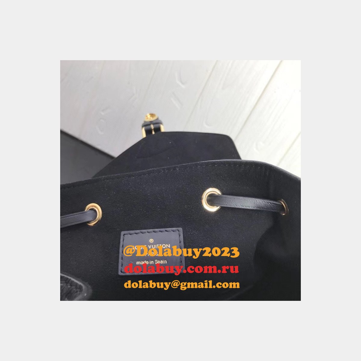 Replica LV Montsouris Backpack Monogram Empreinte Leather