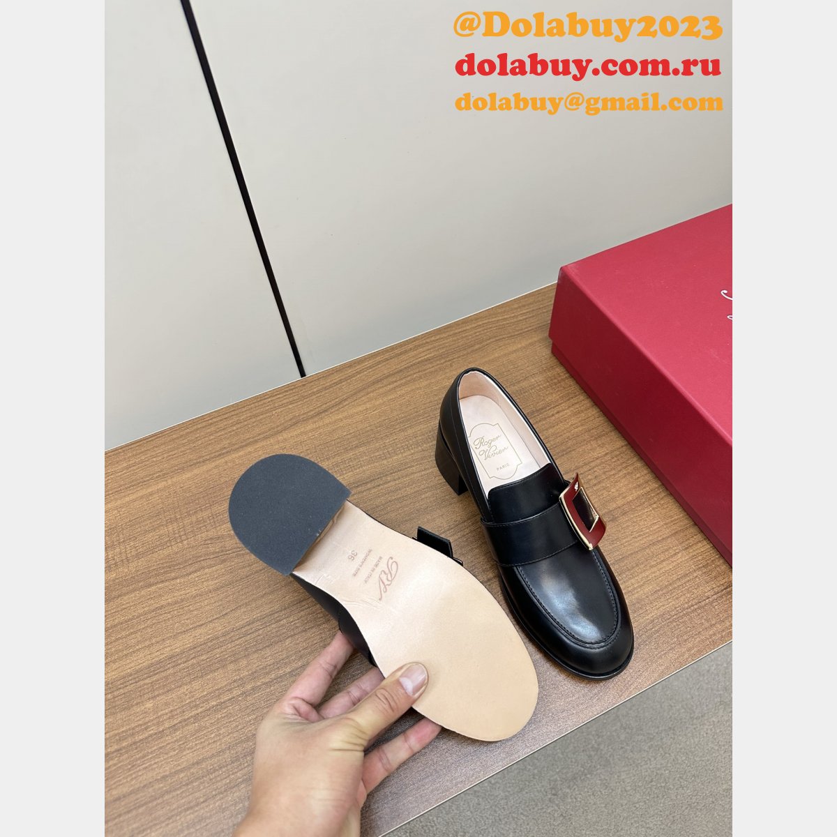roger u1u1er viv replica rangers buckle-embellished loafers shoes