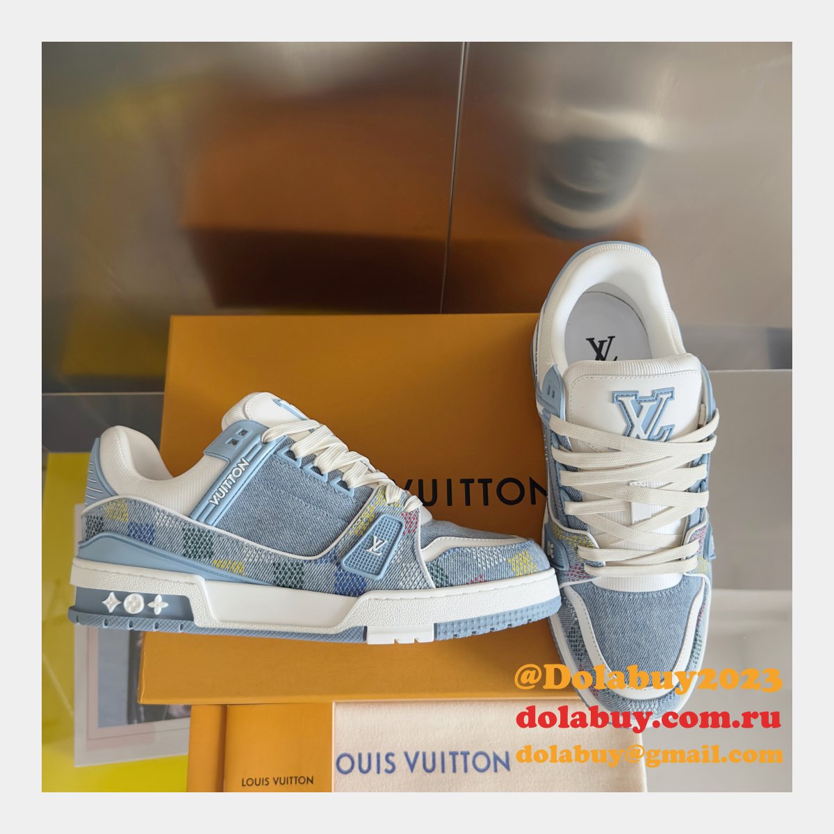 Fashion LV Trainer Sneaker 2025