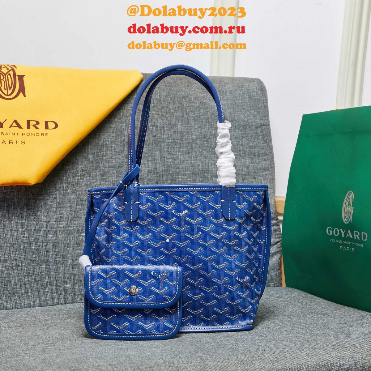 Replica Goyard Saint-Louis Totes Online Outlet Handbags