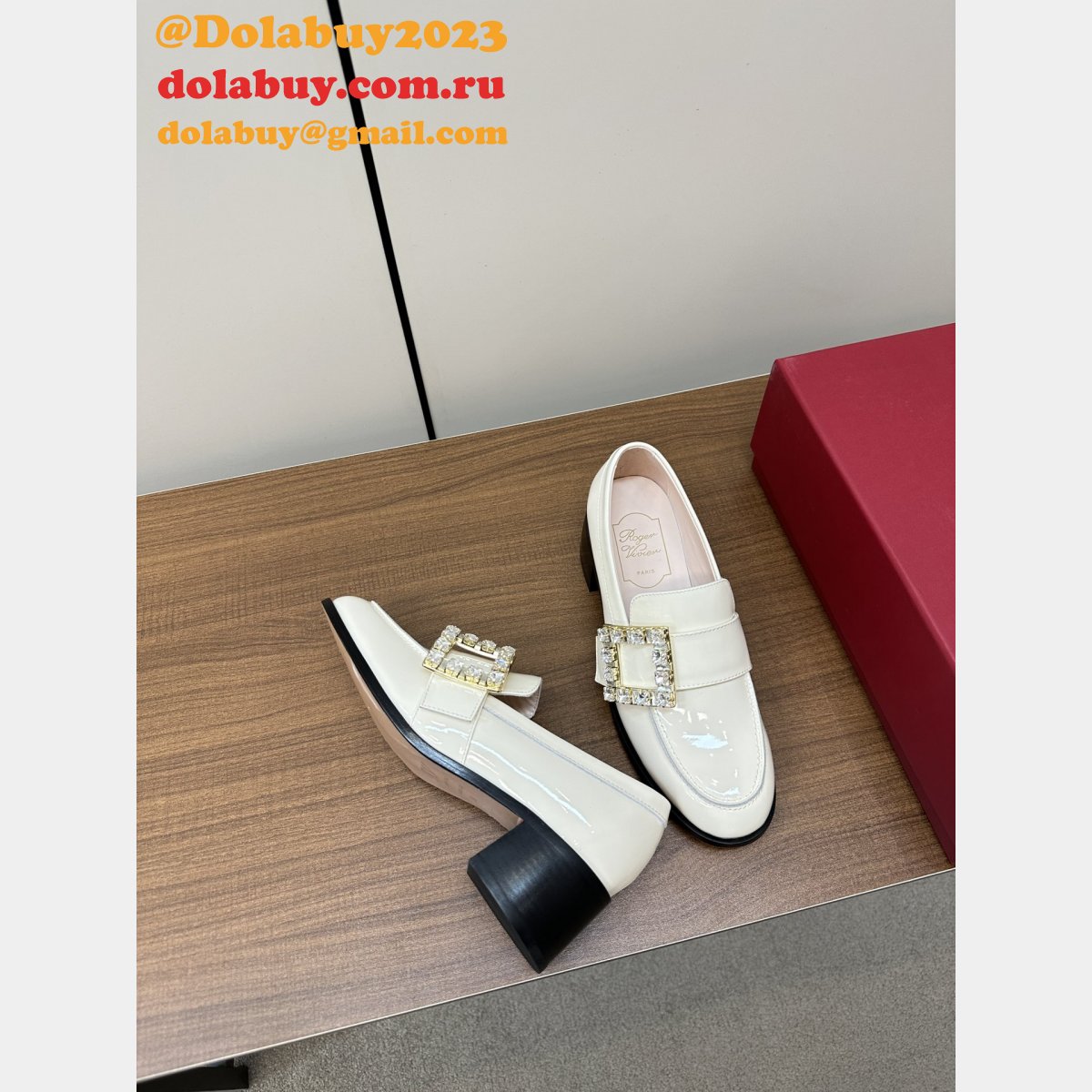roger u1u1er viv replica rangers buckle-embellished loafers shoes