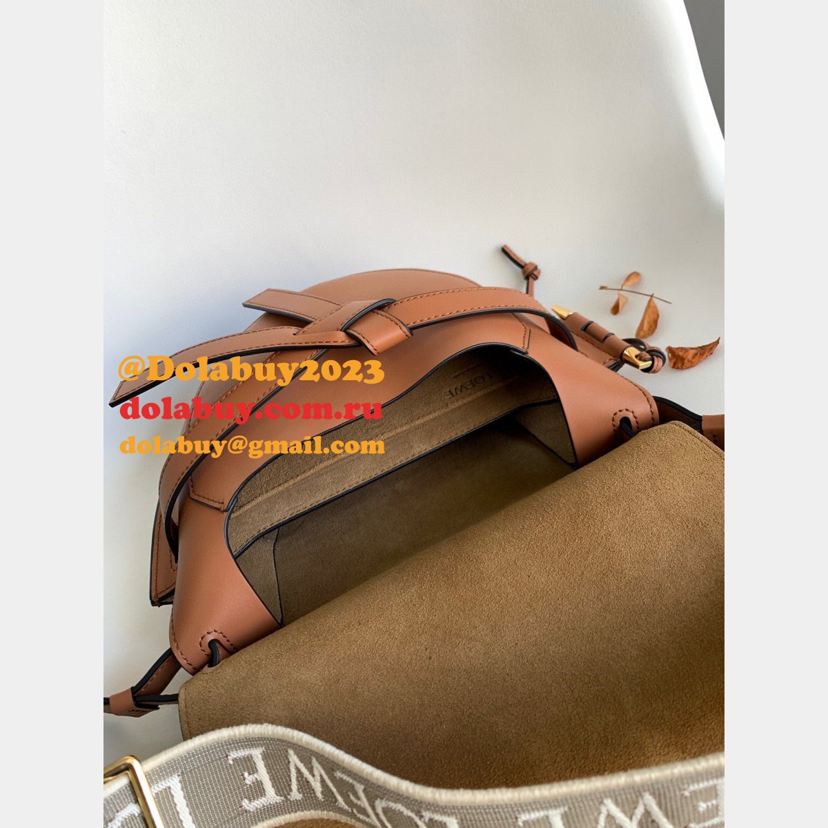 UK 7 Star LOEWE GATE Top Quality AAA+ HADNBAG 25MM