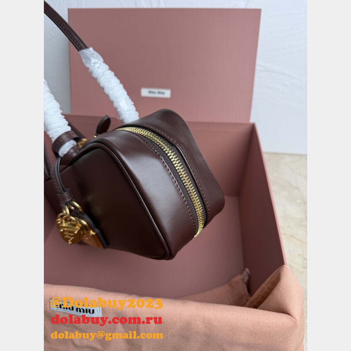 7 Star MIU MIU Beau Leather 5BB173 Bag