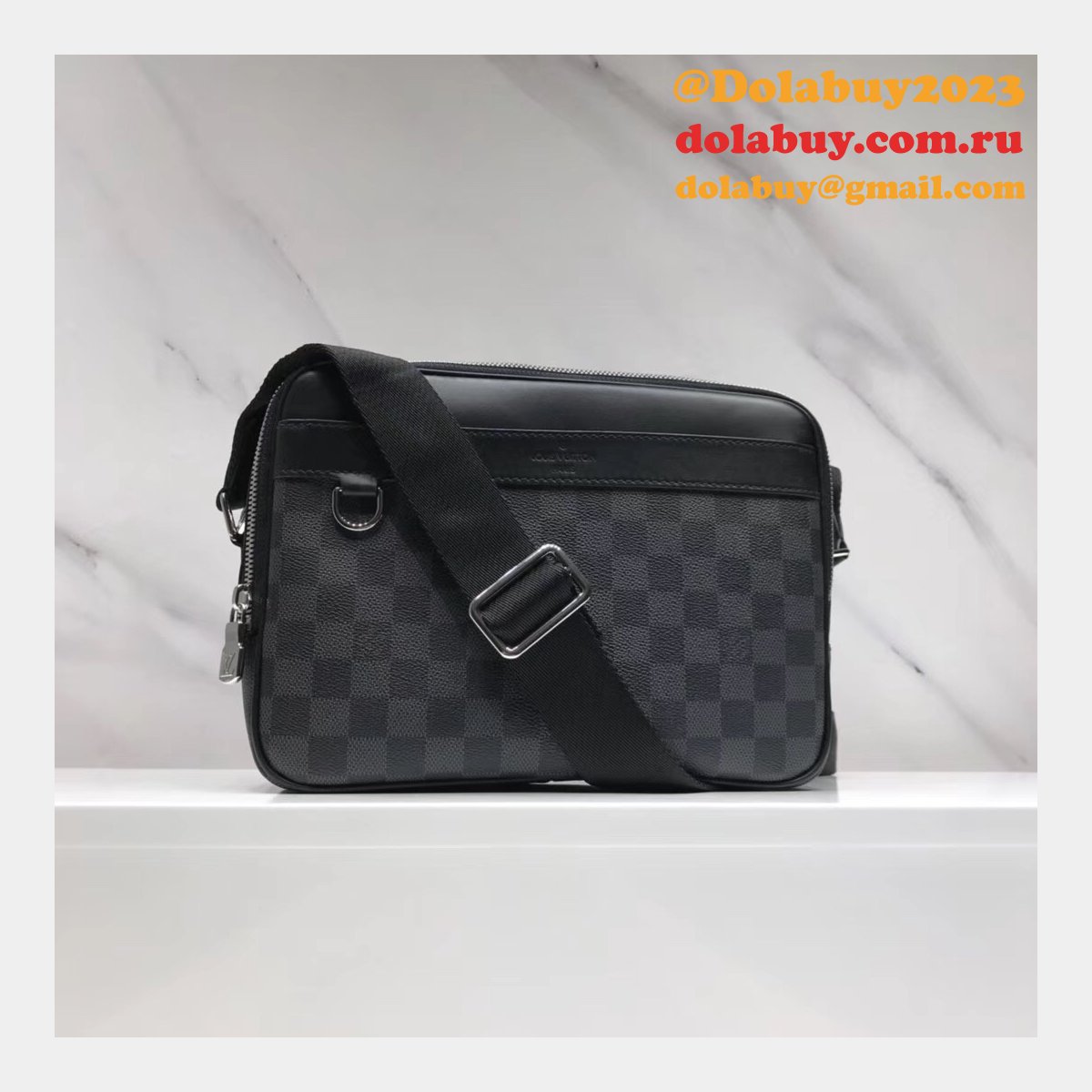 Best LV Trocadero Messenger Men Knockoff bag N40087