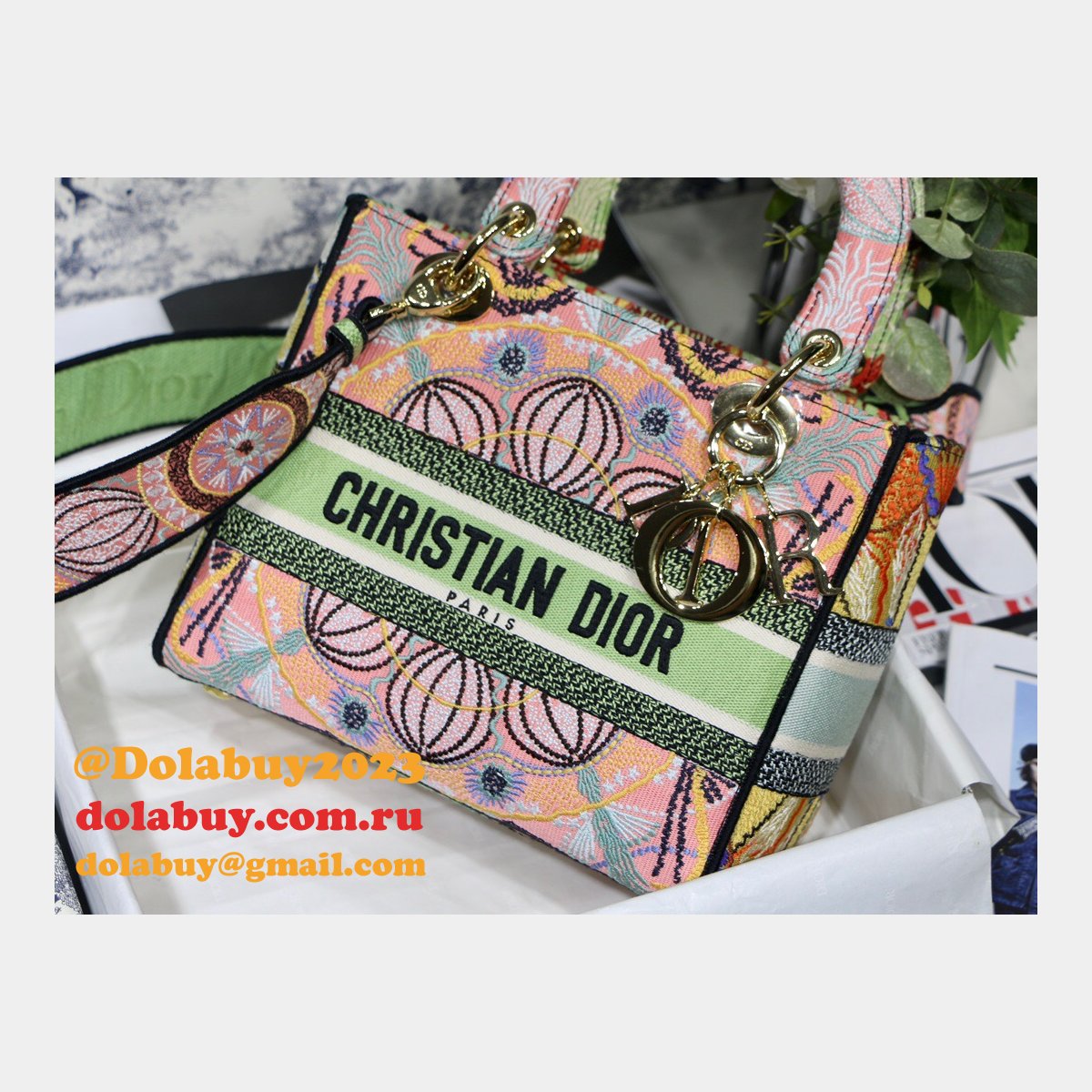 Top Lady Dior 24cm Best Quality