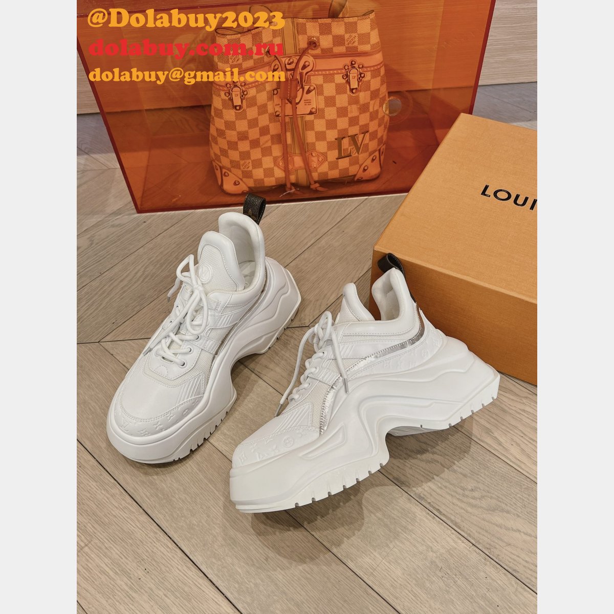 LV High Quality Cheap Replica Archlight 2.0 sneakers
