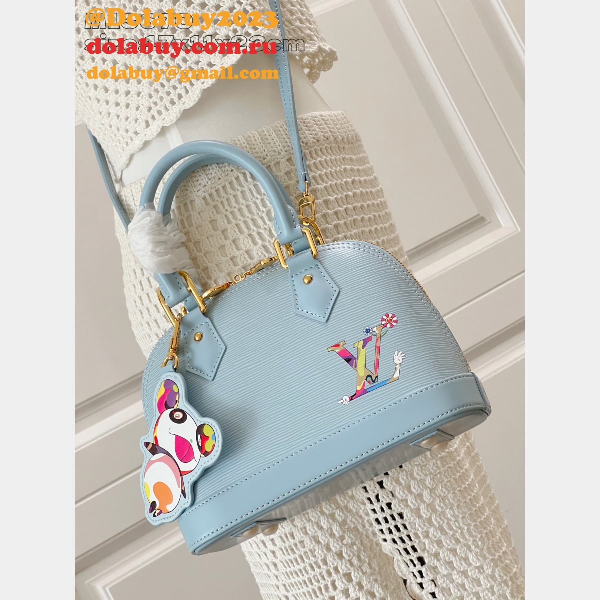 Louis Vuitton Inspired LV x TM Alma BB Epi M13670/M14197 Women Bags