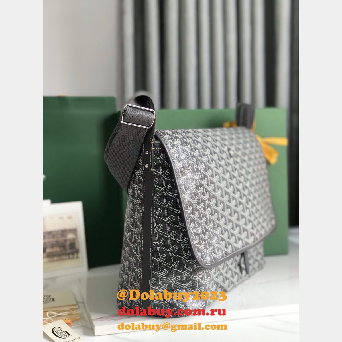 Top Quality Goyard CAPETIEN Citadin Messenger Bag 020212